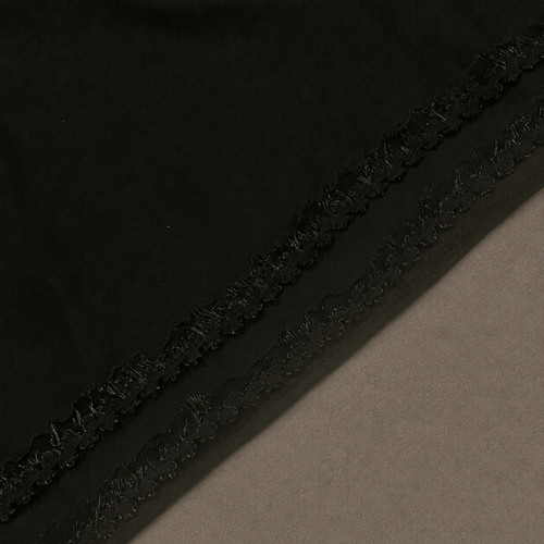 Yoga tights med lige ben og blomster detaljer