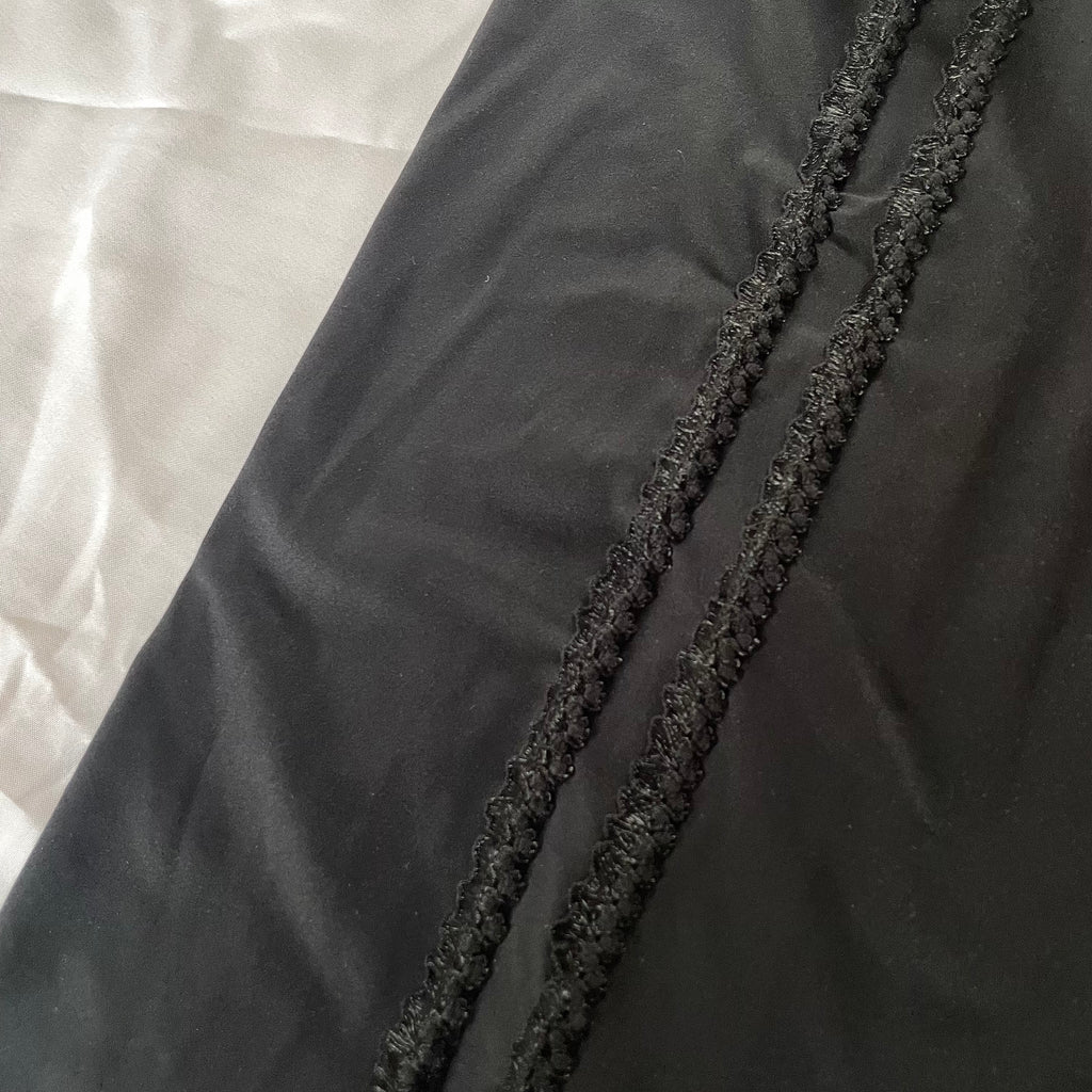 Yoga tights med lige ben og blomster detaljer